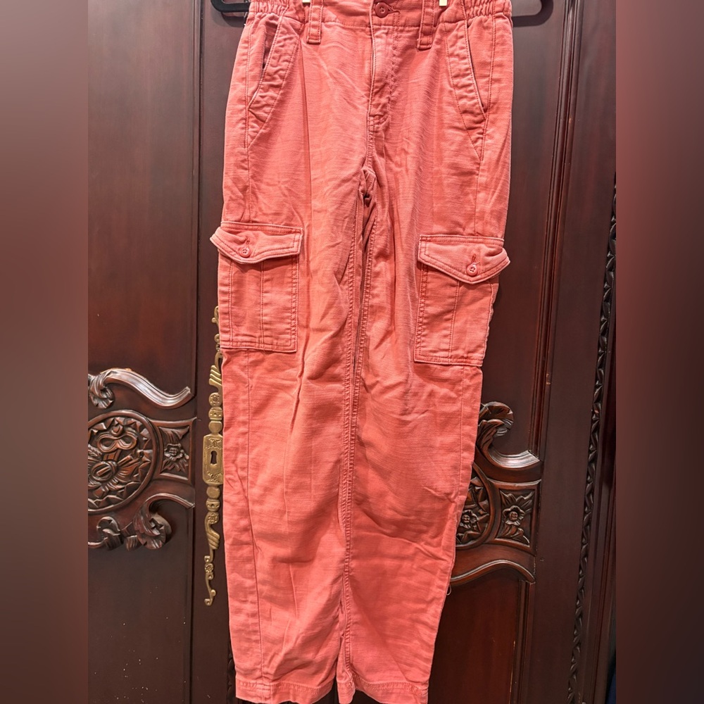American eagle cargo straight leg pants